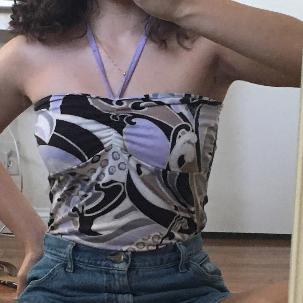 y2k halter top